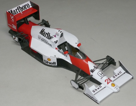 McLaren MP4/5B - Gerhard Berger - GP Monaka 1990 McLaren MP4/5B - Gerhard Berger - GP Monaka 1990