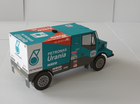 Dakar 2015 De Rooy team - závodní kamion + doprovod Dakar 2015 De Rooy team - závodní kamion + doprovod