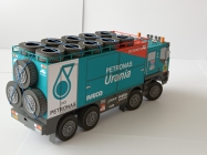 Dakar 2015 De Rooy team - z�vodn� kamion + doprovod