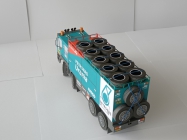 Dakar 2015 De Rooy team - z�vodn� kamion + doprovod