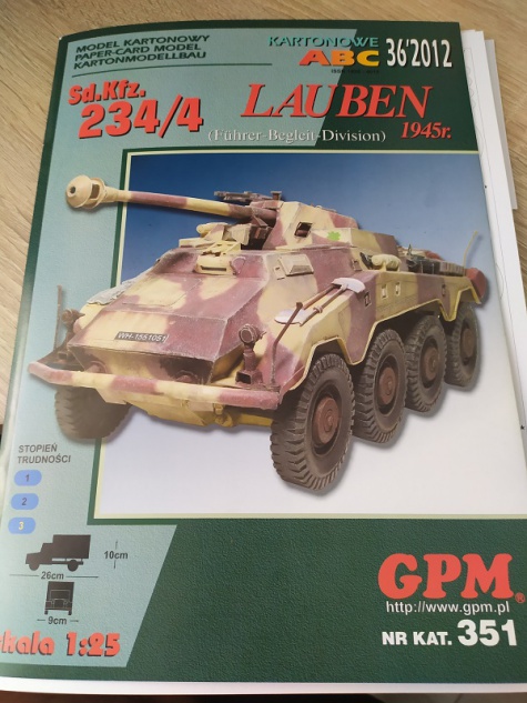 Sd. Kfz. 234/4 - Lauben Sd. Kfz. 234/4 - Lauben