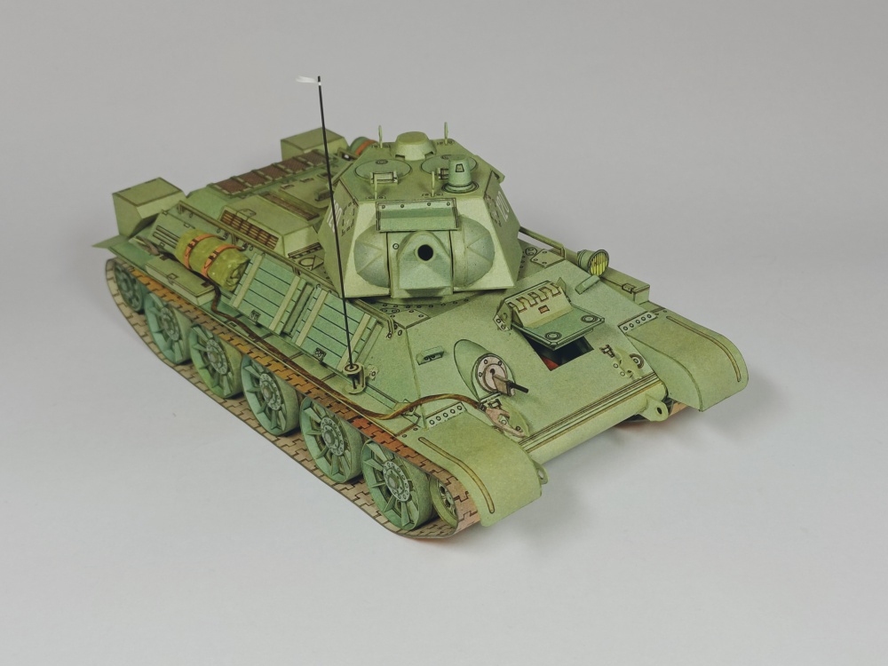 Tank T 34/76 z r.1943 (Plná velikost v novém okně) Tank T 34/76 z r.1943