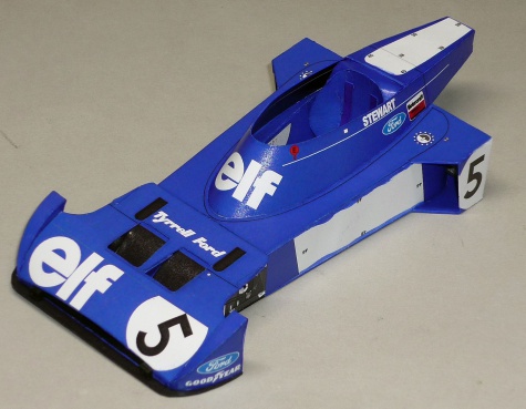 Tyrrell 006 - Jackie Stewart - GP Itálie 1973 Tyrrell 006 - Jackie Stewart - GP Itálie 1973