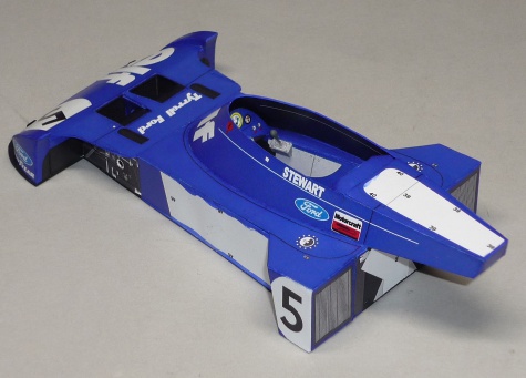Tyrrell 006 - Jackie Stewart - GP Itálie 1973 Tyrrell 006 - Jackie Stewart - GP Itálie 1973