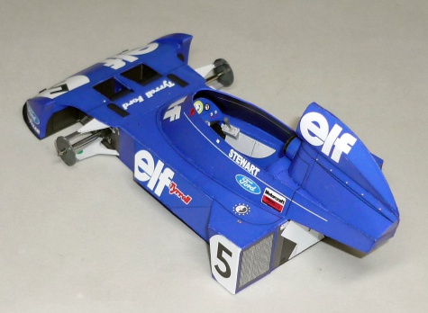 Tyrrell 006 - Jackie Stewart - GP Itálie 1973 Tyrrell 006 - Jackie Stewart - GP Itálie 1973