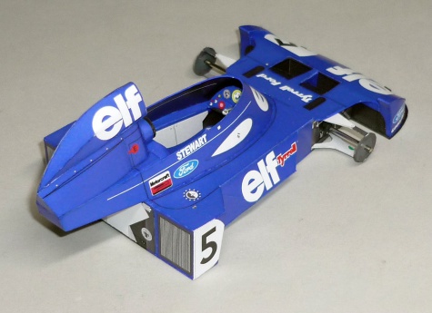 Tyrrell 006 - Jackie Stewart - GP Itálie 1973 Tyrrell 006 - Jackie Stewart - GP Itálie 1973