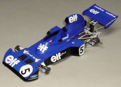 Tyrrell 006 - Jackie Stewart - GP Itálie 1973 Tyrrell 006 - Jackie Stewart - GP Itálie 1973