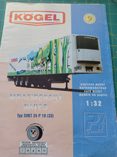 Mrazírenský návěs typ SVKT 24 P 10 (33) KÖGEL Mrazírenský návěs typ SVKT 24 P 10 (33) KÖGEL
