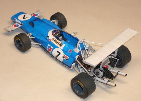 Matra MS80 - Jackie Stewart - GP panělska 1969 Matra MS80 - Jackie Stewart - GP panělska 1969