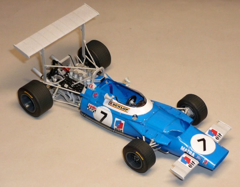 Matra MS80 - Jackie Stewart - GP �pan�lska 1969