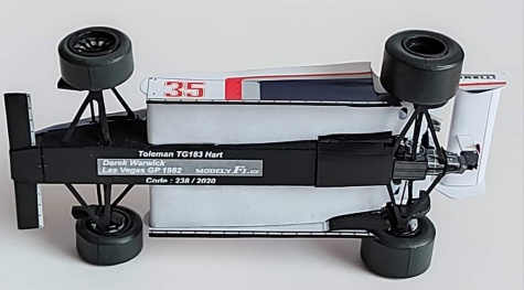 TOLEMAN TG183 / Derek Warwick / GP USA Las Vegas 1982 TOLEMAN TG183 / Derek Warwick / GP USA Las Vegas 1982