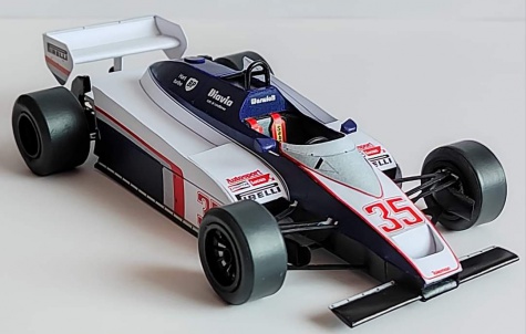 TOLEMAN TG183 / Derek Warwick / GP USA Las Vegas 1982 TOLEMAN TG183 / Derek Warwick / GP USA Las Vegas 1982