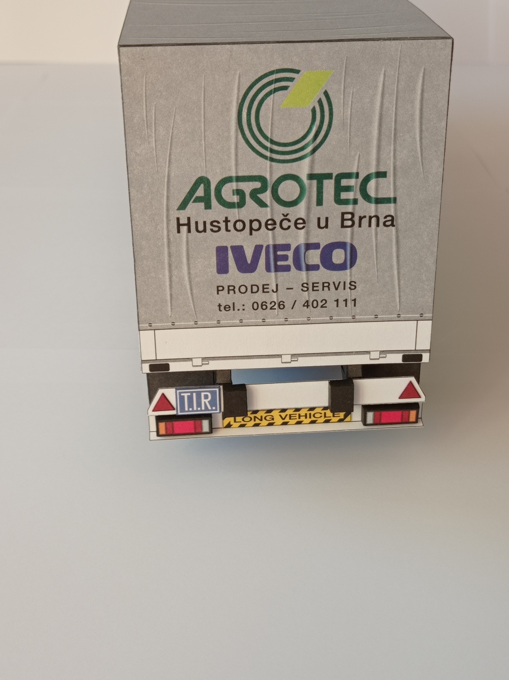 Valníkový návěs " Agrotec Iveco " (Plná velikost v novém okně) Valníkový návěs " Agrotec Iveco "
