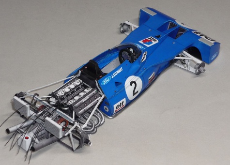 Tyrrell 003 - Jackie Stewart - GP Německa 1971 Tyrrell 003 - Jackie Stewart - GP Německa 1971