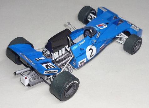 Tyrrell 003 - Jackie Stewart - GP Německa 1971 Tyrrell 003 - Jackie Stewart - GP Německa 1971