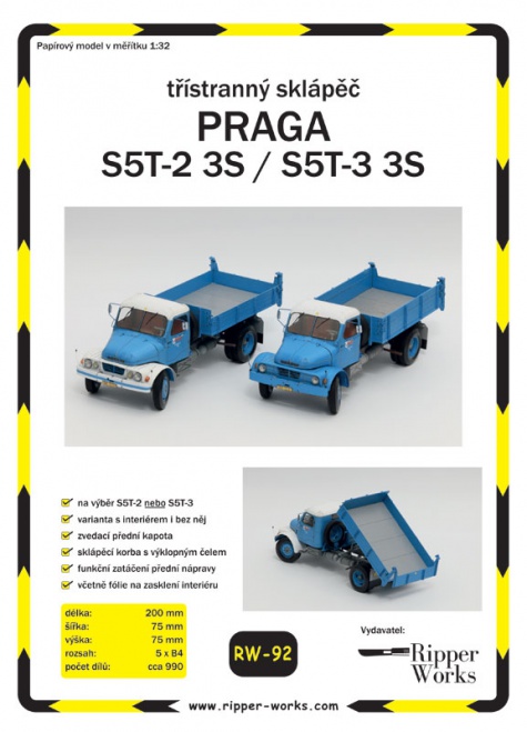 Praga S5T-2 3S/ Praga S5T-3 3S Praga S5T-2 3S/ Praga S5T-3 3S