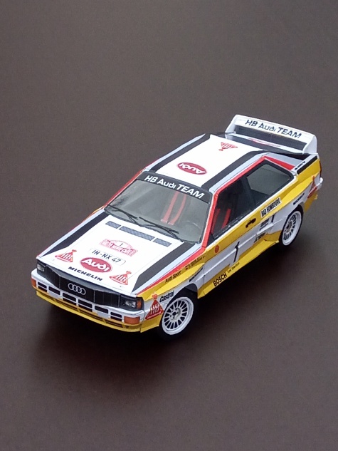 AUDI QUATTRO A2 HB MonteCarlo 1984 AUDI QUATTRO A2 HB MonteCarlo 1984