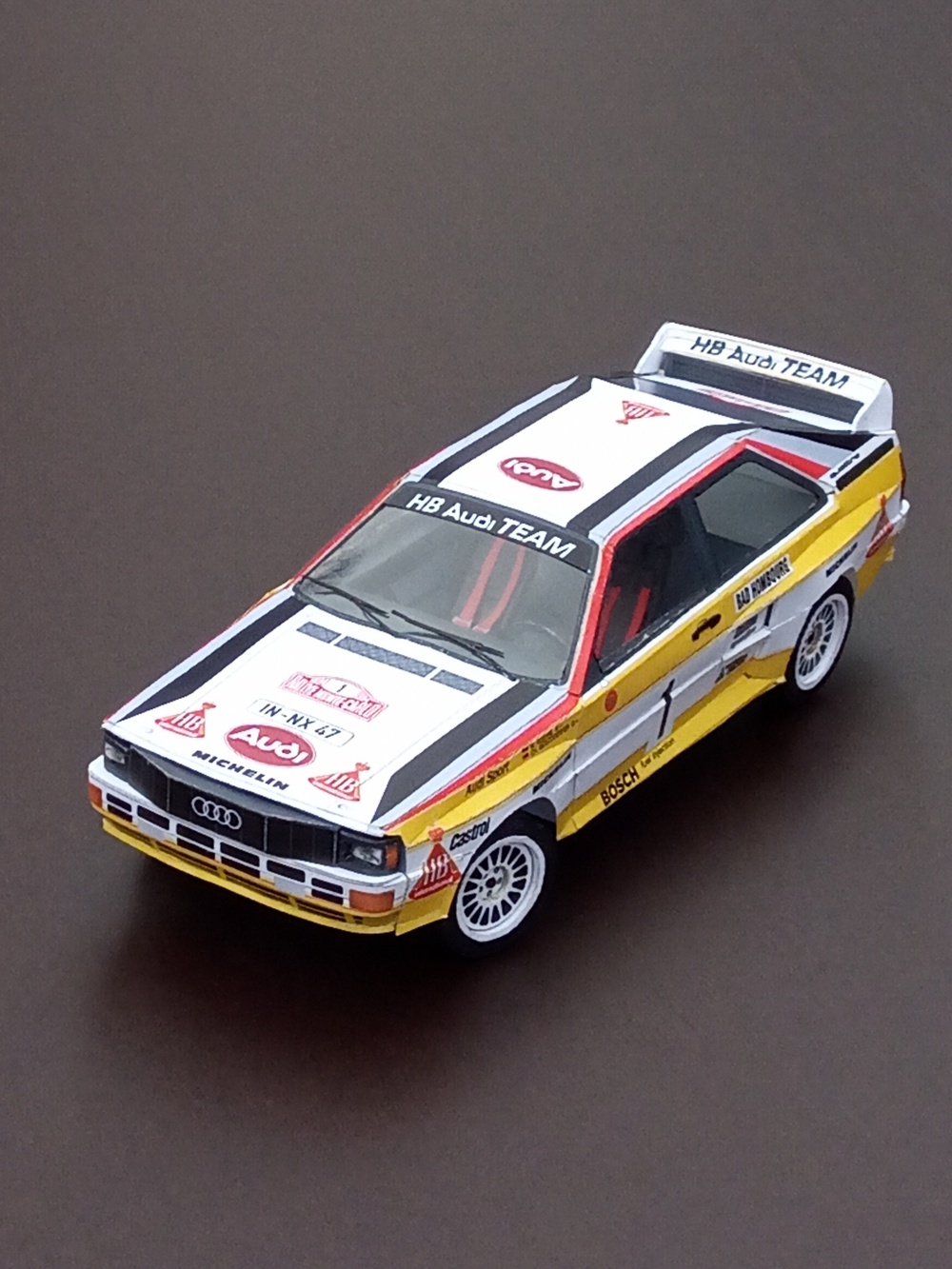 AUDI QUATTRO A2 HB MonteCarlo 1984 (Plná velikost v novém okně) AUDI QUATTRO A2 HB MonteCarlo 1984