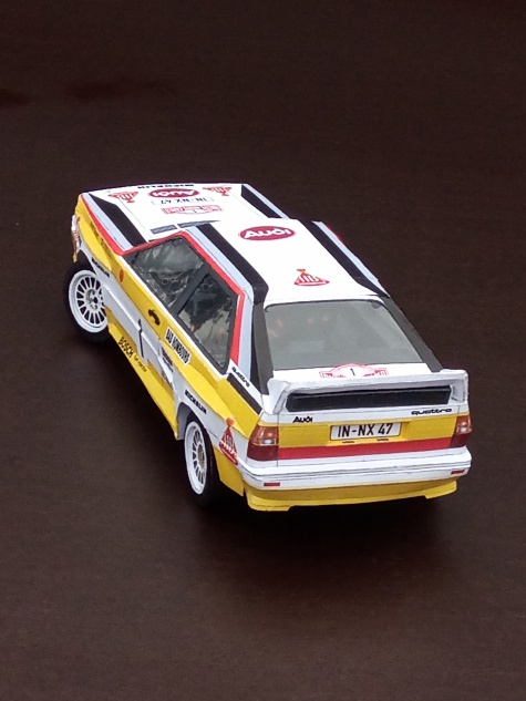 AUDI QUATTRO A2 HB MonteCarlo 1984 AUDI QUATTRO A2 HB MonteCarlo 1984