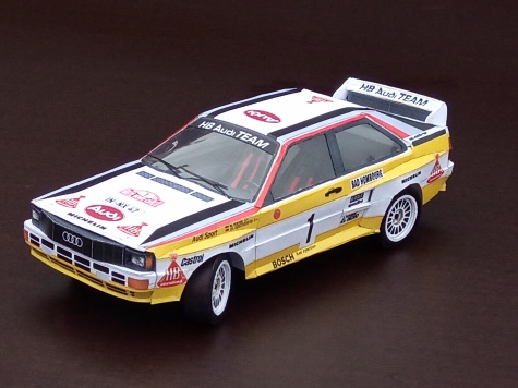 AUDI QUATTRO A2 HB MonteCarlo 1984 AUDI QUATTRO A2 HB MonteCarlo 1984