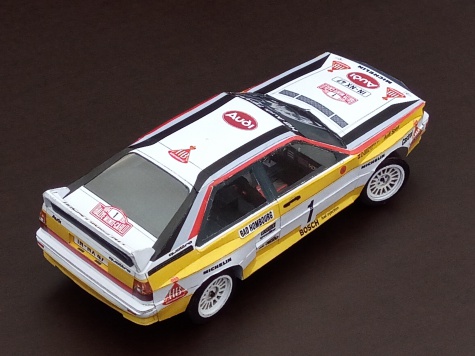 AUDI QUATTRO A2 HB MonteCarlo 1984 AUDI QUATTRO A2 HB MonteCarlo 1984