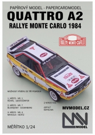 AUDI QUATTRO A2 HB MonteCarlo 1984