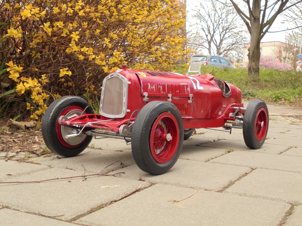 Alfa Romeo P3 scuderia ferrari 1935 (Plná velikost v novém okně) Alfa Romeo P3 scuderia ferrari 1935