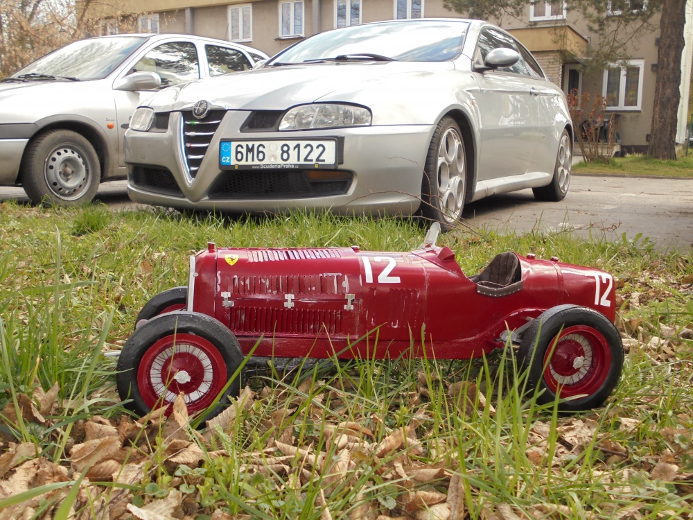 Alfa Romeo P3 scuderia ferrari 1935 (Pln� velikost v nov�m okn�) Alfa Romeo P3 scuderia ferrari 1935