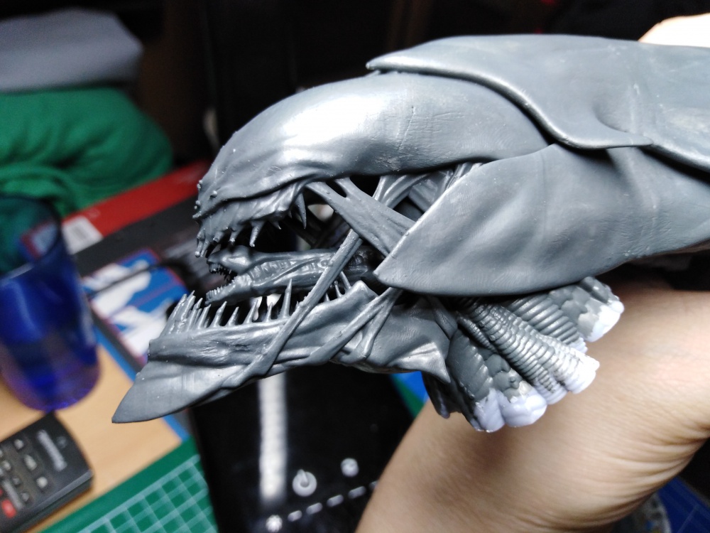 3D tisk Alien Queen (Plná velikost v novém okně) 3D tisk Alien Queen