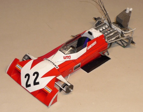 Surtees TS9B - Tim Schenken - GP V.Británie 1972 Surtees TS9B - Tim Schenken - GP V.Británie 1972