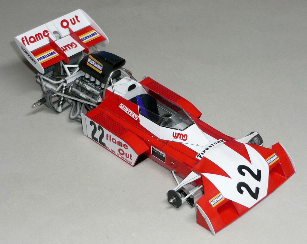 Surtees TS9B - Tim Schenken - GP V.Británie 1972 (Plná velikost v novém okně) Surtees TS9B - Tim Schenken - GP V.Británie 1972