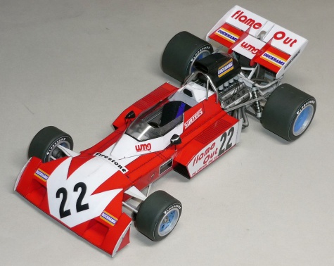 Surtees TS9B - Tim Schenken - GP V.Británie 1972 Surtees TS9B - Tim Schenken - GP V.Británie 1972