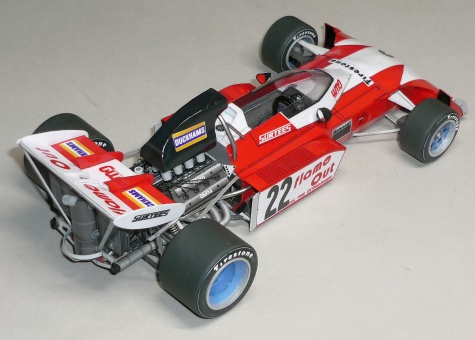 Surtees TS9B - Tim Schenken - GP V.Británie 1972 Surtees TS9B - Tim Schenken - GP V.Británie 1972