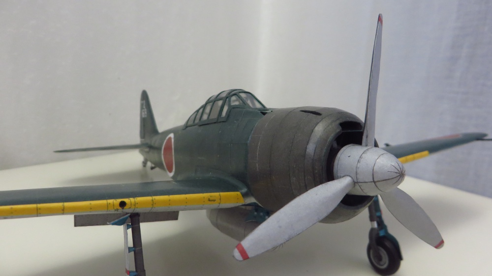 Mitsubishi A6M3 Zero (Plná velikost v novém okně) Mitsubishi A6M3 Zero