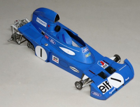 Tyrrell 005 - Jackie Stewart - GP Kanady 1972 Tyrrell 005 - Jackie Stewart - GP Kanady 1972
