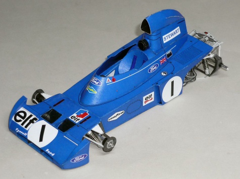 Tyrrell 005 - Jackie Stewart - GP Kanady 1972 Tyrrell 005 - Jackie Stewart - GP Kanady 1972