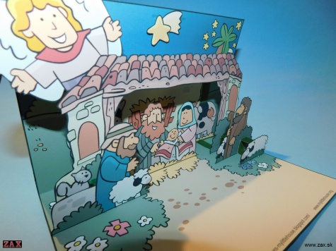 Pop-up Christmas card Pop-up Christmas card
