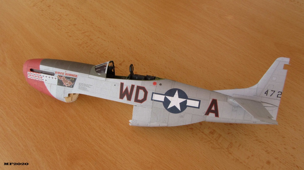 North American P-51D-20 Mustang (Plná velikost v novém okně) North American P-51D-20 Mustang