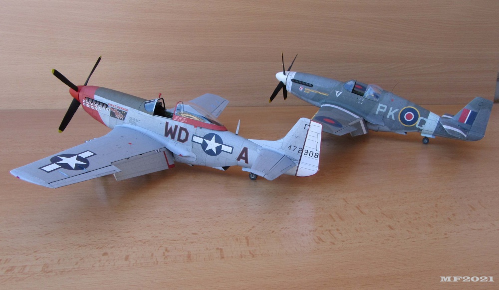 North American P-51D-20 Mustang (Plná velikost v novém okně) North American P-51D-20 Mustang