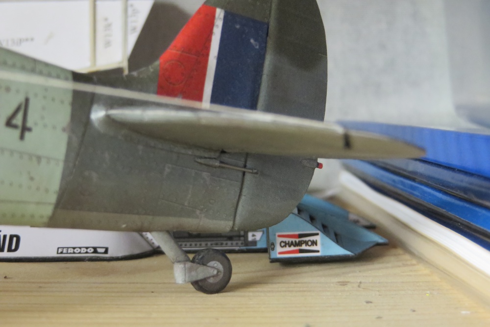 Supermarine Spitfire Vb (Plná velikost v novém okně) Supermarine Spitfire Vb