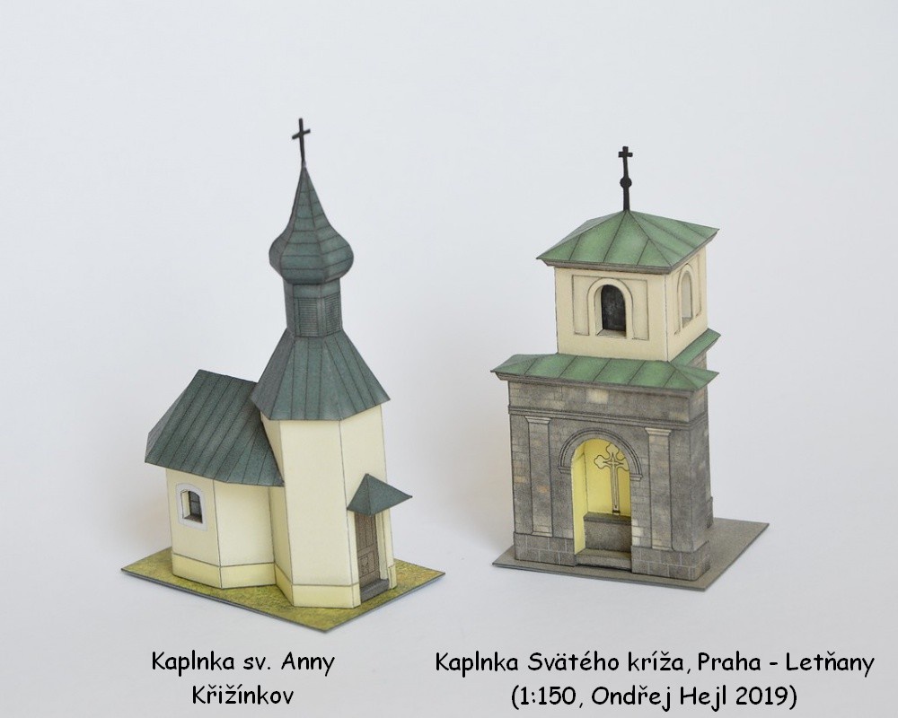 Sakrálna architektúra - ČR (1:150) (Plná velikost v novém okně) Sakrálna architektúra - ČR (1:150)