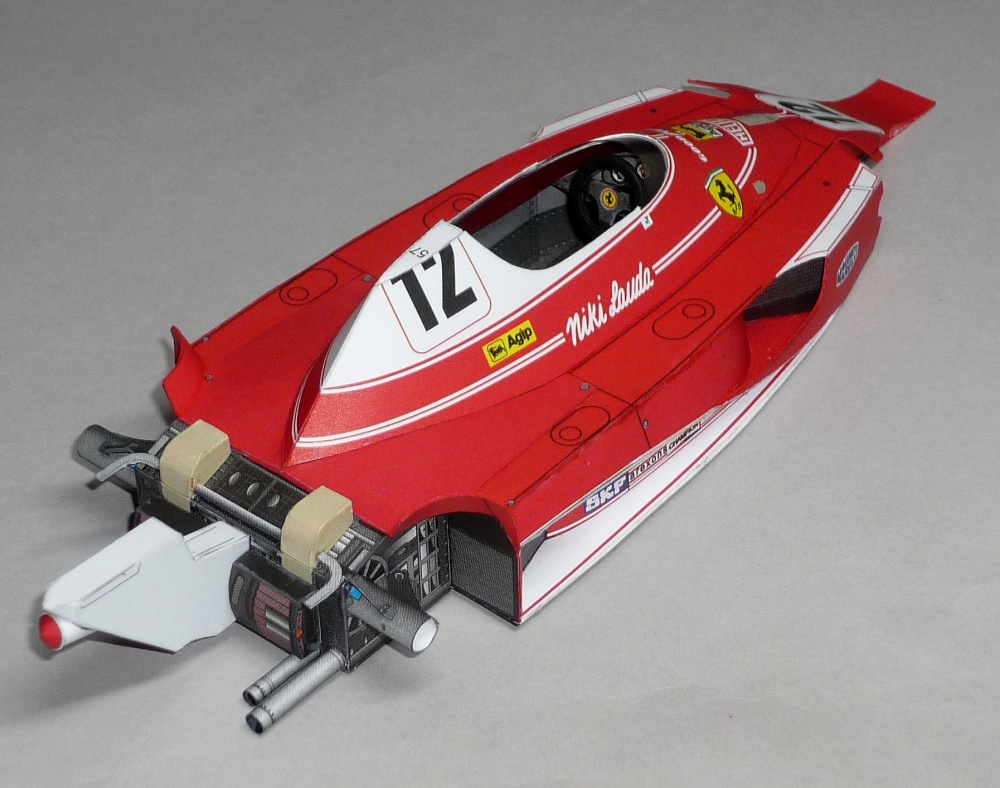Ferrari 312T - Niki Lauda - GP Monaka 1975 (Plná velikost v novém okně) Ferrari 312T - Niki Lauda - GP Monaka 1975