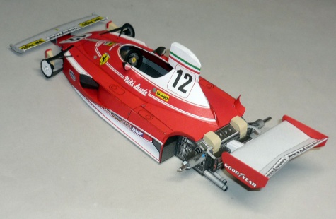 Ferrari 312T - Niki Lauda - GP Monaka 1975 Ferrari 312T - Niki Lauda - GP Monaka 1975