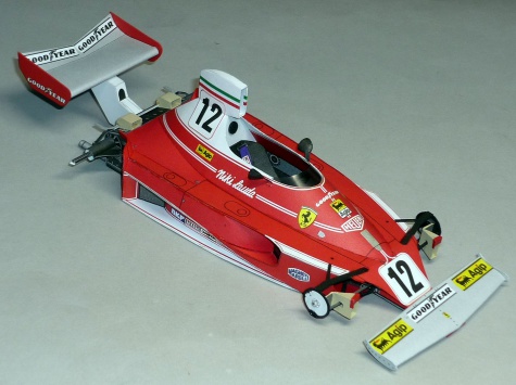 Ferrari 312T - Niki Lauda - GP Monaka 1975 Ferrari 312T - Niki Lauda - GP Monaka 1975