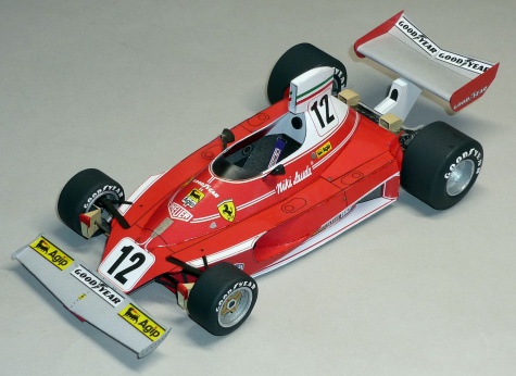 Ferrari 312T - Niki Lauda - GP Monaka 1975 Ferrari 312T - Niki Lauda - GP Monaka 1975
