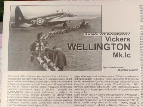 Vickers WELLINGTON Mk. Ic / GPM / 1:33 Vickers WELLINGTON Mk. Ic / GPM / 1:33