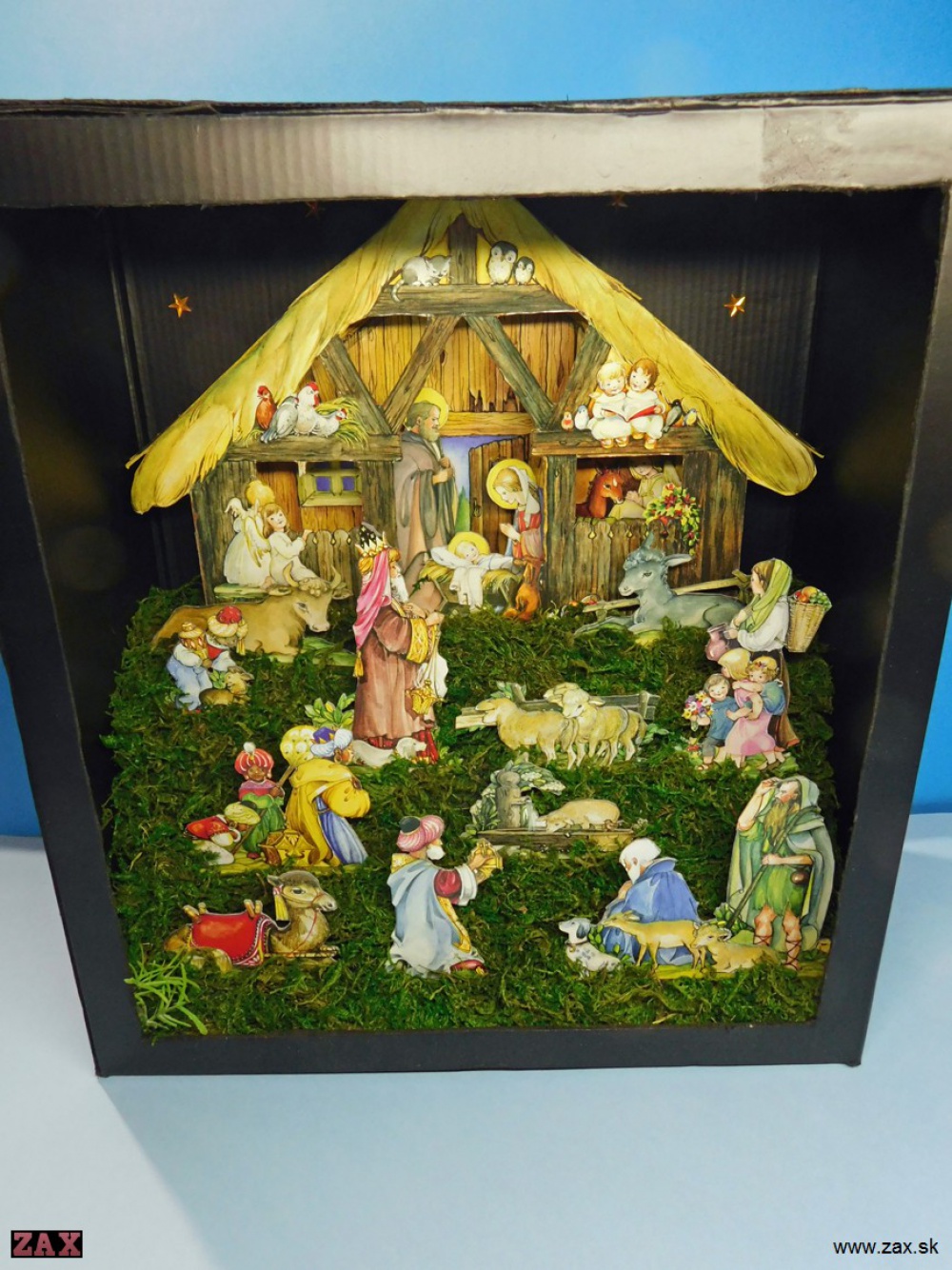 Christmas Crib with Kings