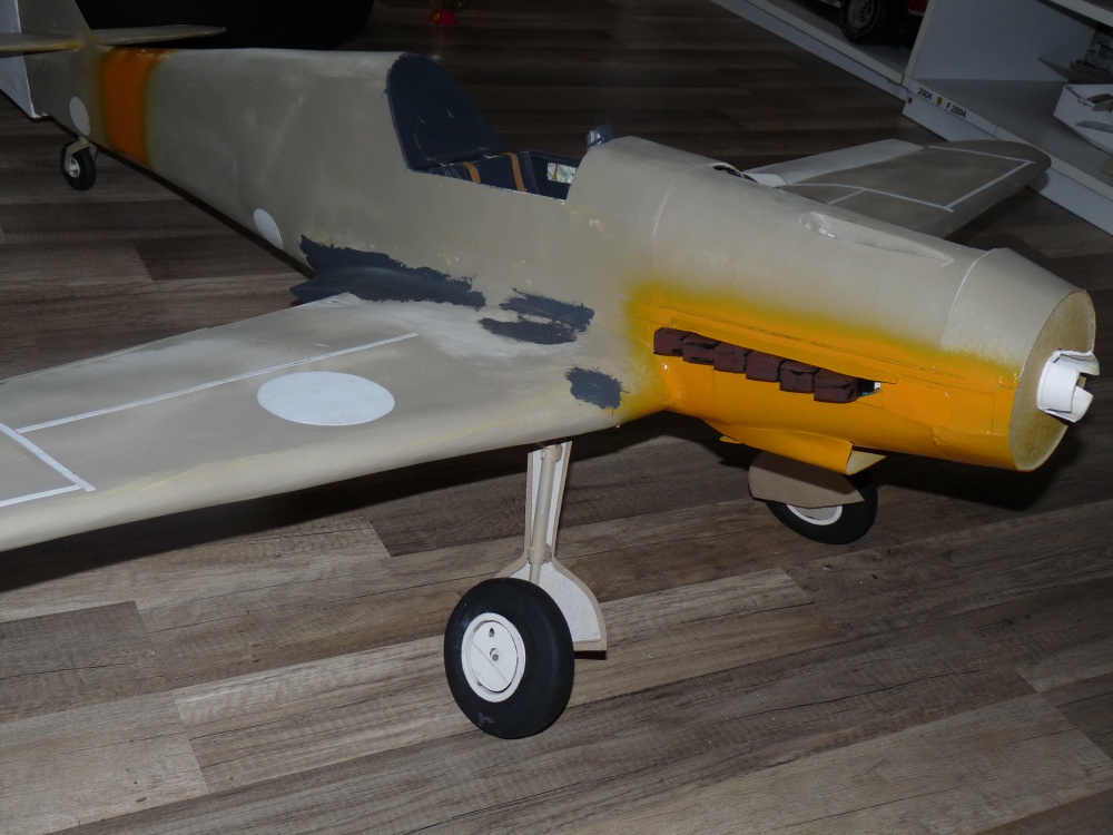 Messerschmitt BF 109 G4 (Plná velikost v novém okně) Messerschmitt BF 109 G4