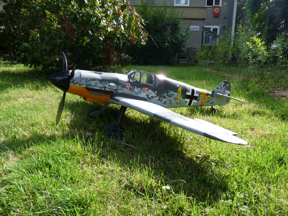 Messerschmitt BF 109 G4 (Plná velikost v novém okně) Messerschmitt BF 109 G4