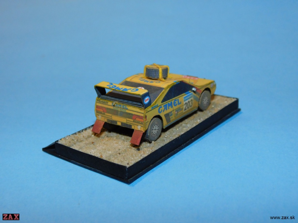 PEUGEOT 405 TURBO 16 DAKAR (Plná velikost v novém okně) PEUGEOT 405 TURBO 16 DAKAR